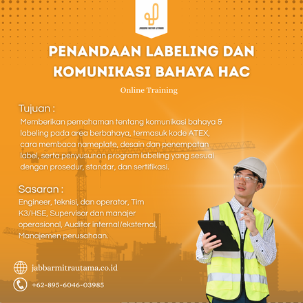 Penandaan Labeling dan Komunikasi Bahaya HAC